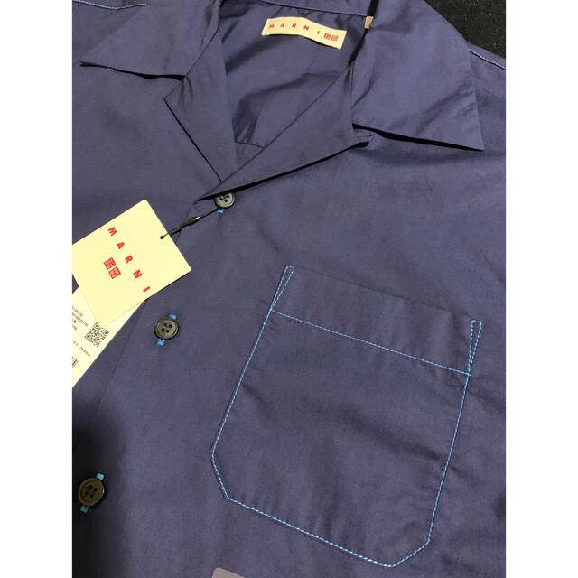 UNIQLO(ユニクロ)のユニクロ UNIQLO マルニ オーバーサイズ オープンカラー シャツ XS メンズのトップス(シャツ)の商品写真