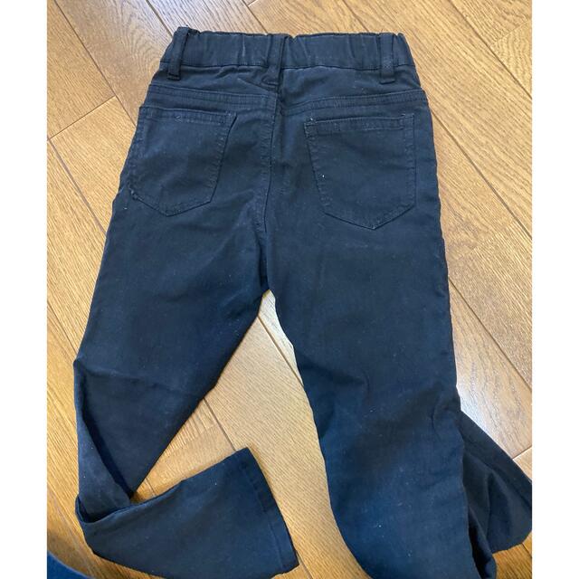 a.v.v(アーヴェヴェ)の100〜110  黒 ズボン a.v.v キッズ/ベビー/マタニティのキッズ服男の子用(90cm~)(パンツ/スパッツ)の商品写真