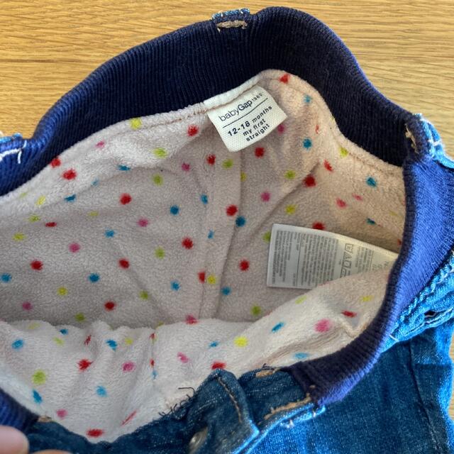 babyGAP(ベビーギャップ)のベビーギャップ　80cm デニム キッズ/ベビー/マタニティのベビー服(~85cm)(パンツ)の商品写真