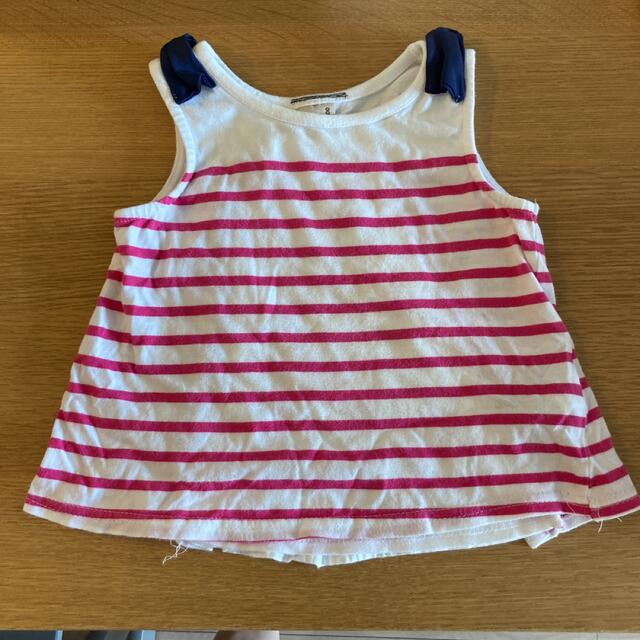 petit main(プティマイン)のプティマイン　タンクトップ キッズ/ベビー/マタニティのキッズ服女の子用(90cm~)(Tシャツ/カットソー)の商品写真