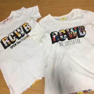 ロデオクラウンズワイドボウル(RODEO CROWNS WIDE BOWL)のロデオクラウンズ　Tシャツ 2枚セット(Tシャツ(半袖/袖なし))