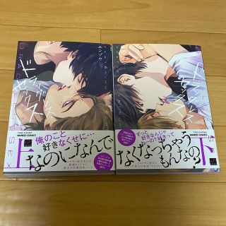 BL 漫画★ドラッグレス・セックス　上・下巻　エンゾウ　2冊セット(その他)