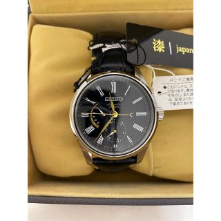 セイコー(SEIKO)のSEIKO セイコー プレサージュ 漆塗り 自動巻き SARW013 革ベルト(腕時計(アナログ))