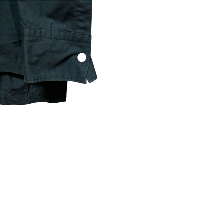 Jieda(ジエダ)の希少★JieDa ジエダ 隠ボタン スナップボタン デザイン長袖シャツ ブラック メンズのトップス(シャツ)の商品写真