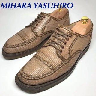 ミハラヤスヒロ(MIHARAYASUHIRO)の【稀少】MIHARA YASUHIRO 革靴 ストレートチップ(ドレス/ビジネス)