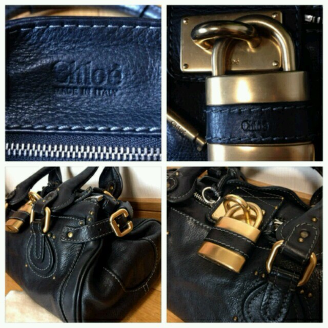 Chloe(クロエ)の美品□クロエCHLOEパディントンバッグ黒 エルシー香水バレンシアガフェンディ レディースのバッグ(ハンドバッグ)の商品写真