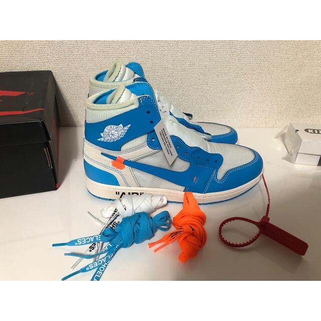 Off-White × Nike Air Jordan 1 High UNC