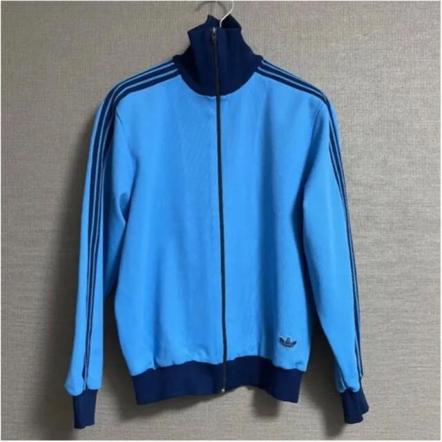 adidas - 美品 アディダス 70s デサント製 西ドイツタグ トラックジャケット ジャージの通販 by あ｜アディダスならラクマ