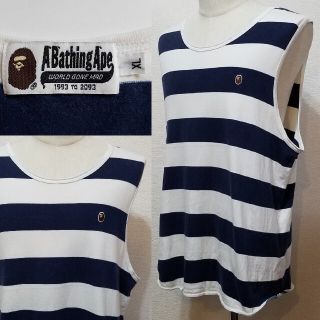 アベイシングエイプ(A BATHING APE)の日本製 A BATHING APE Wide Border Tank top(タンクトップ)