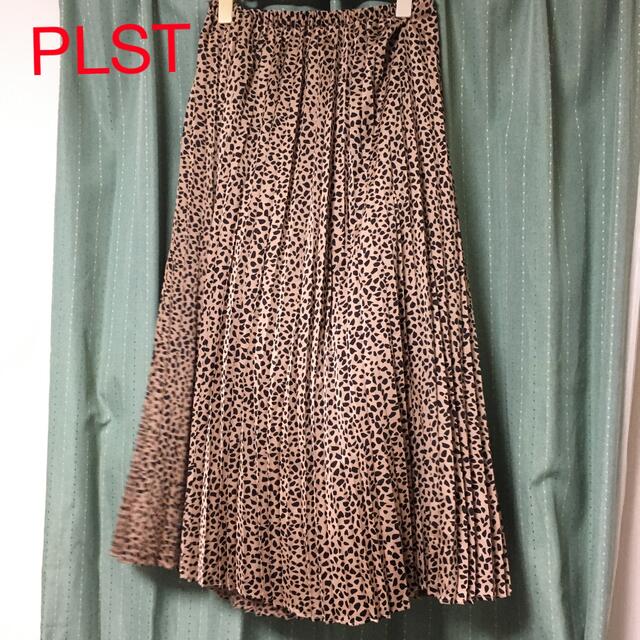 PLST プラステ　レオパードスカート　Lサイズ 1