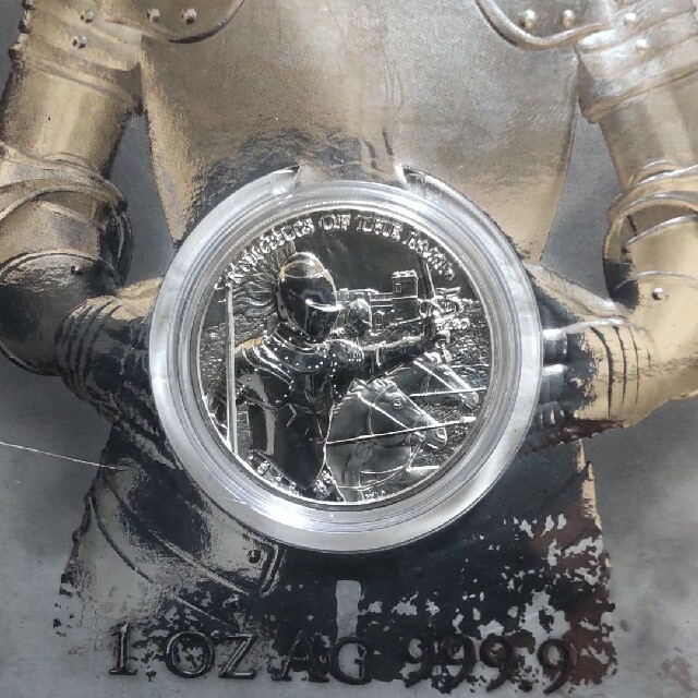 2021年 マルタ騎士団 1オンス銀貨 純銀 ブリスターパック&証明書付属 1