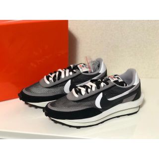 サカイ(sacai)のsacai × NIKE LDV WAFFLE BLACK(スニーカー)