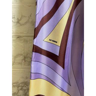 RAF SIMONS - ラフシモンズ シルク ワイド パンツ Raf Simons