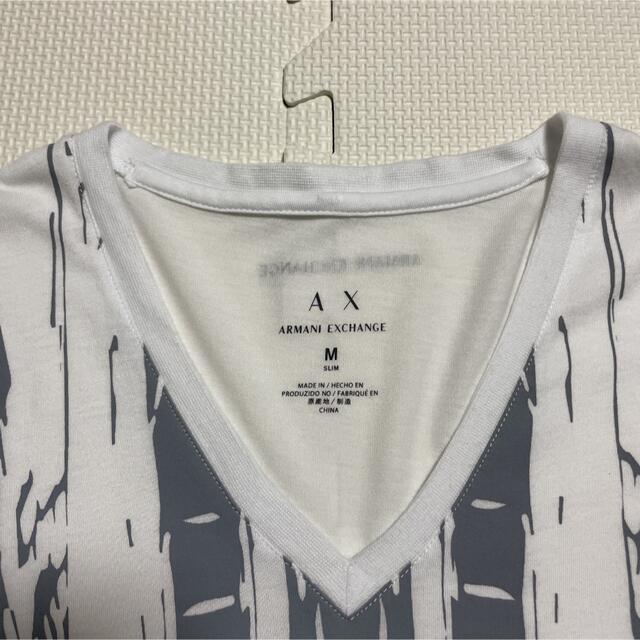 ARMANI EXCHANGE(アルマーニエクスチェンジ)の【アルマーニ エクスチェンジ】美品！半袖Tシャツ  M〜L相当 メンズのトップス(Tシャツ/カットソー(半袖/袖なし))の商品写真