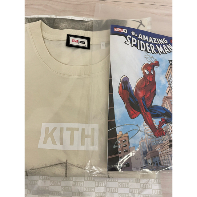 MARVEL(マーベル)の【XL】 Kith Spider-Man Vigilante Vintage T メンズのトップス(Tシャツ/カットソー(半袖/袖なし))の商品写真