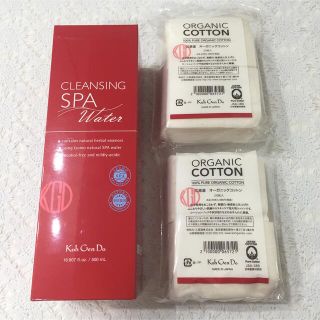 コウゲンドウ(江原道(KohGenDo))の★江原道クレンジングウォーター500ml &     オーガニックコットン40枚(クレンジング/メイク落とし)