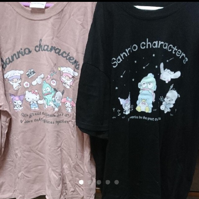 しまむら(シマムラ)のサンリオキャラクター Tシャツ 半袖 レディースのトップス(Tシャツ(半袖/袖なし))の商品写真