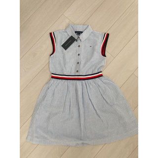 トミーヒルフィガー(TOMMY HILFIGER)の【新品タグ付】トミーヒルフィガー　ワンピース　ストライプ(ワンピース)