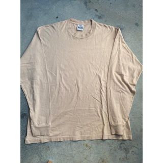 ヘインズ(Hanes)のプロクラブ ヘビーウェイト ロンT ProClub ページュ　値下げ中(Tシャツ/カットソー(七分/長袖))