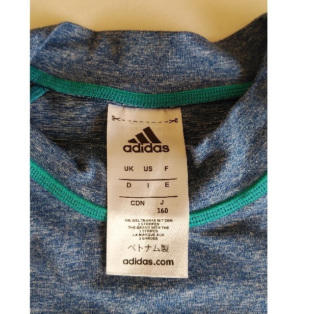 adidas(アディダス)のラッシュガード160cm キッズ/ベビー/マタニティのキッズ服男の子用(90cm~)(水着)の商品写真