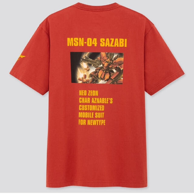 UNIQLO(ユニクロ)のユニクロ×ガンプラ コラボTシャツ メンズのトップス(Tシャツ/カットソー(半袖/袖なし))の商品写真