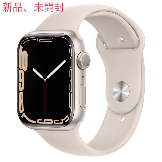 アップル Apple Watch Series 7スターライトMKN63J/A