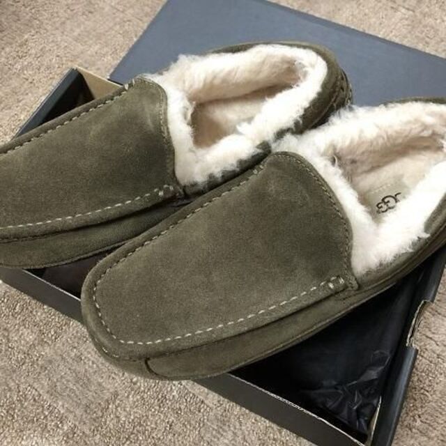 スリッポン/モカシンUGG アグ ウール メンズ 26cm ASCOT スリッポン