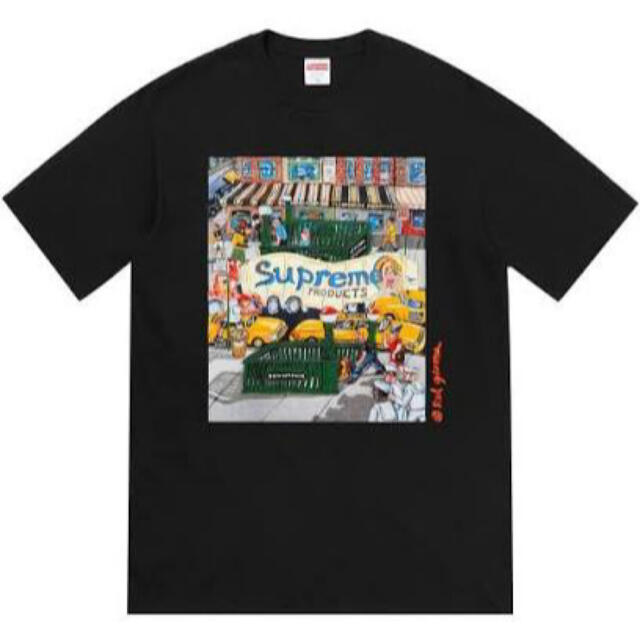 SUPREME 22SS Manhattan Tee BLACK Mサイズ新品