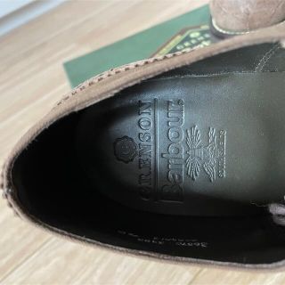 新品GRENSON×Barbour Wネーム バーブァー グレンソン希少コラボ