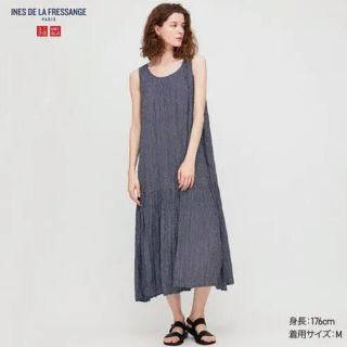 ユニクロ(UNIQLO)のUNIQLOツイストプリーツワンピース(ロングワンピース/マキシワンピース)