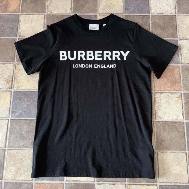 BURBERRY - バーバリー ロゴ Tシャツ 14y ブラック 美品 半袖 ...