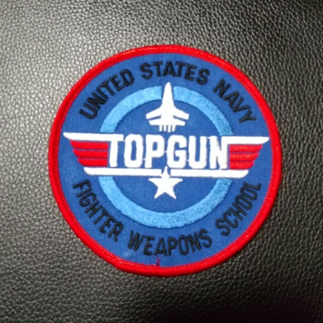 新品トップガン TOP GUN ワッペン パッチ エンタメ/ホビーのミリタリー(個人装備)の商品写真