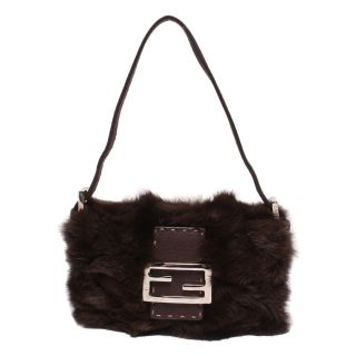 フェンディ(FENDI)のフェンディ FENDI ファーバッグ ハンドバッグ レディース(ハンドバッグ)