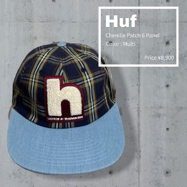 HUF CHENILLE PATCH 6-PANEL HAT キャップ新品未使用その他注意事項