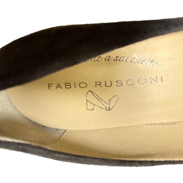FABIO RUSCONI(ファビオルスコーニ)のファビオルスコーニ パンプス 38 - グレー レディースの靴/シューズ(ハイヒール/パンプス)の商品写真