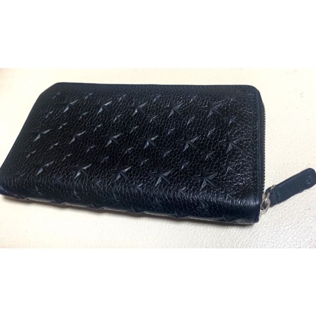 JIMMY CHOO ☆ CARNABY ブラック レザー 長財布 - beverly-group.ru
