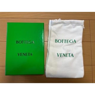 ボッテガヴェネタ(Bottega Veneta)のBottega Veneta ボッテガヴェネタ　グリーン　箱　巾着(ショップ袋)