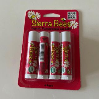 【オーガニック】Sierra Beesリップクリーム4本セット(リップケア/リップクリーム)