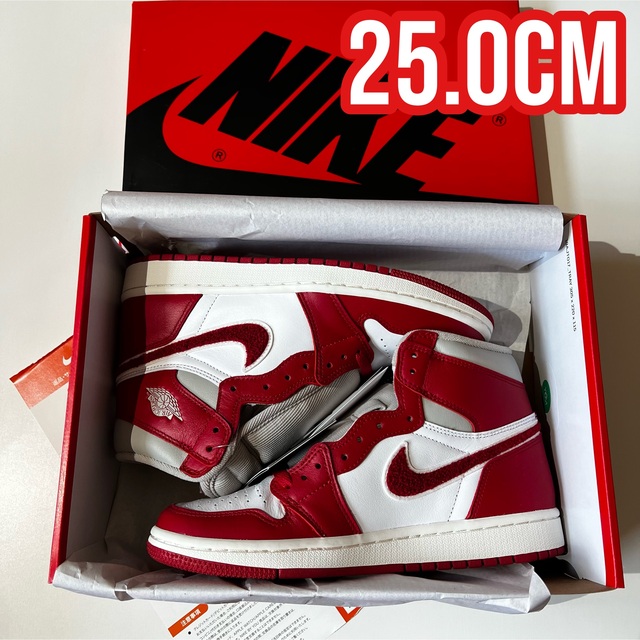 NIKE - NIKE AIR JORDAN 1 HIGH supreme OG 25.0cmの通販 by XX