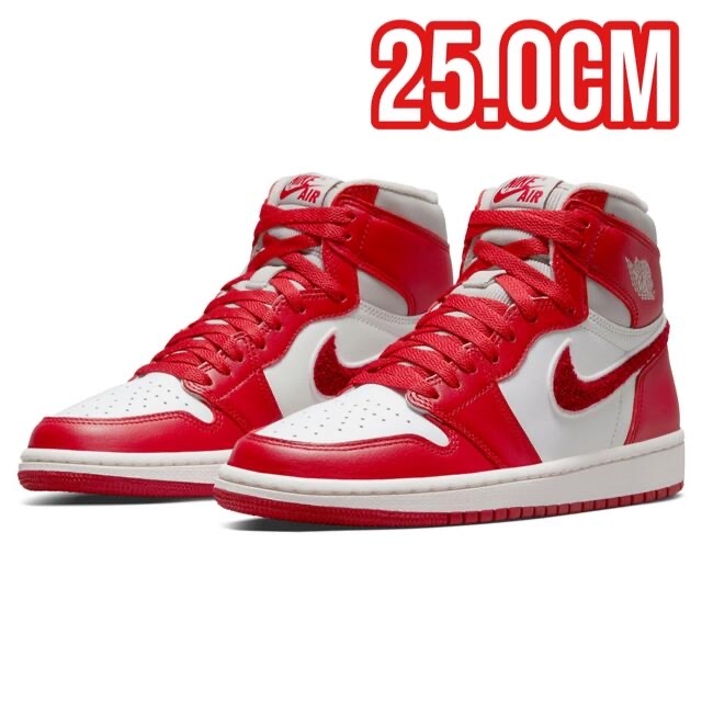 NIKE - NIKE AIR JORDAN 1 HIGH supreme OG 25.0cmの通販 by XX