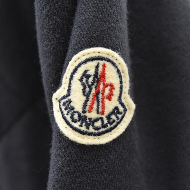 MONCLER(モンクレール)のMONCLER モンクレール キルティングステッチジップアップスウェットパーカー ネイビー メンズのトップス(パーカー)の商品写真