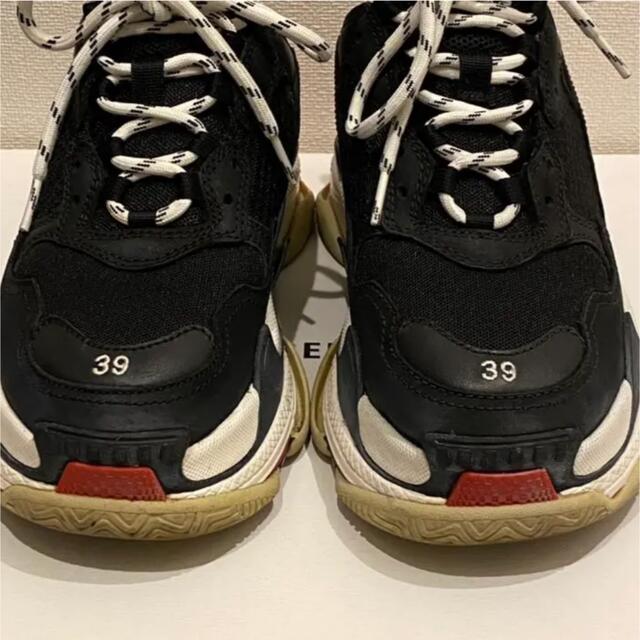 Balenciaga - バレンシアガ トリプルS ホワイト ブラック レッドの通販