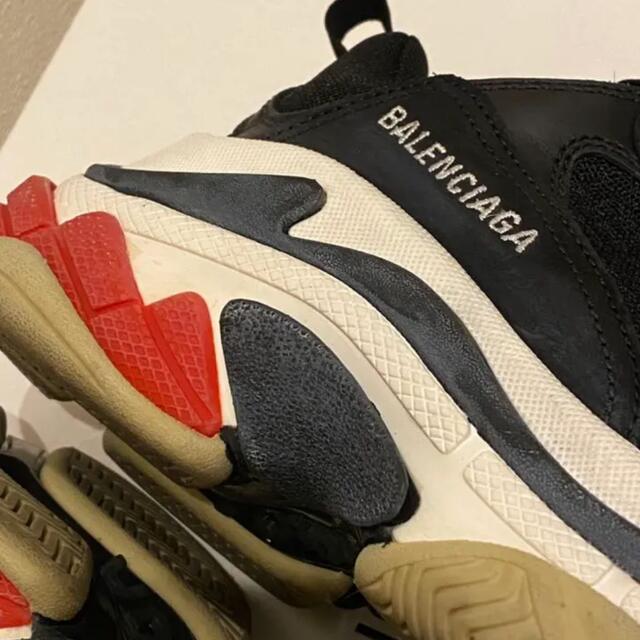 Balenciaga - バレンシアガ トリプルS ホワイト ブラック レッドの通販