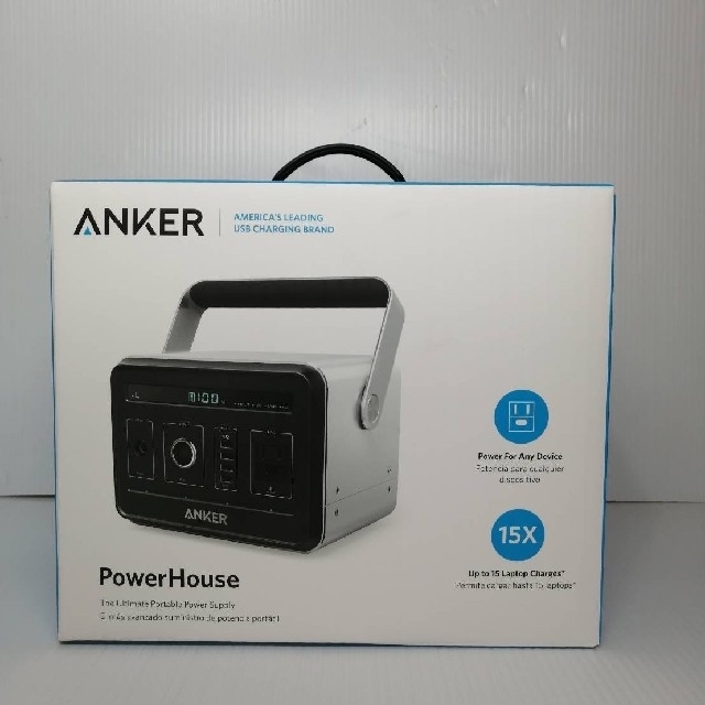PowerHouse Anker アンカー ポータブル電源 - 日用品/生活雑貨/旅行 PowerHouse Anker アンカー ポータブル電源 - 日用品/生活雑貨/旅行