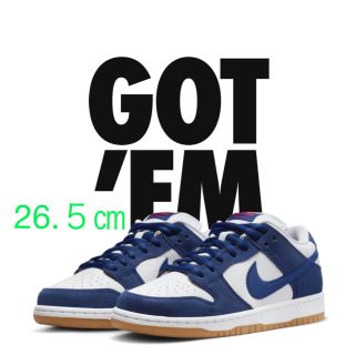 ナイキ(NIKE)のNIKE SBダンクLOW DEEP ROYAL  BLUE(スニーカー)