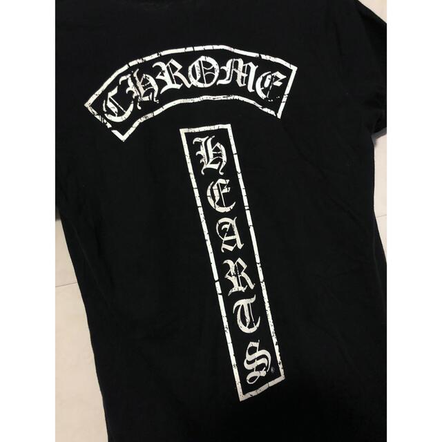 ⭐️CHROME HEARTS⭐️バックプリントVネックTシャツ⭐️XS⭐️