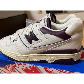 ニューバランス(New Balance)のAIME LEON DORE New Balance 550 27 purple(スニーカー)