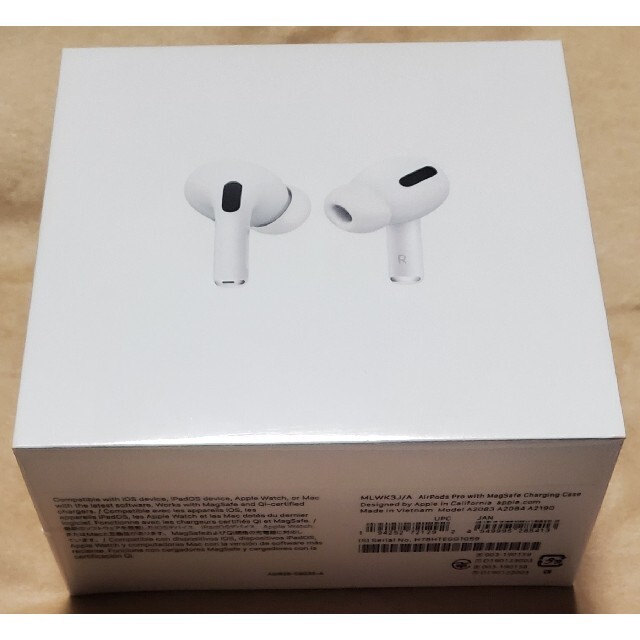 AirPods Pro MagSafe対応 MLWK3J/A 新品未開封品！ - ヘッドフォン ...