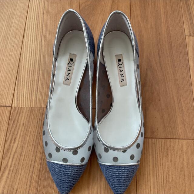 DIANA(ダイアナ)のめろん様専用 新品 ダイアナ ドット パンプス 靴 レディースの靴/シューズ(ハイヒール/パンプス)の商品写真
