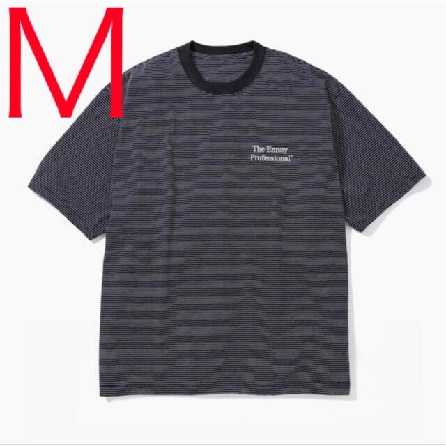 Tシャツ/カットソー(半袖/袖なし) ennoy S/S Border T-Shirt BLACK×WHITE L